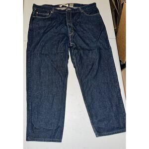 Levi's 550 Straight Jeans Men's Size 44 X 30 Blue Denim Relaxed Fit 100% Cotton